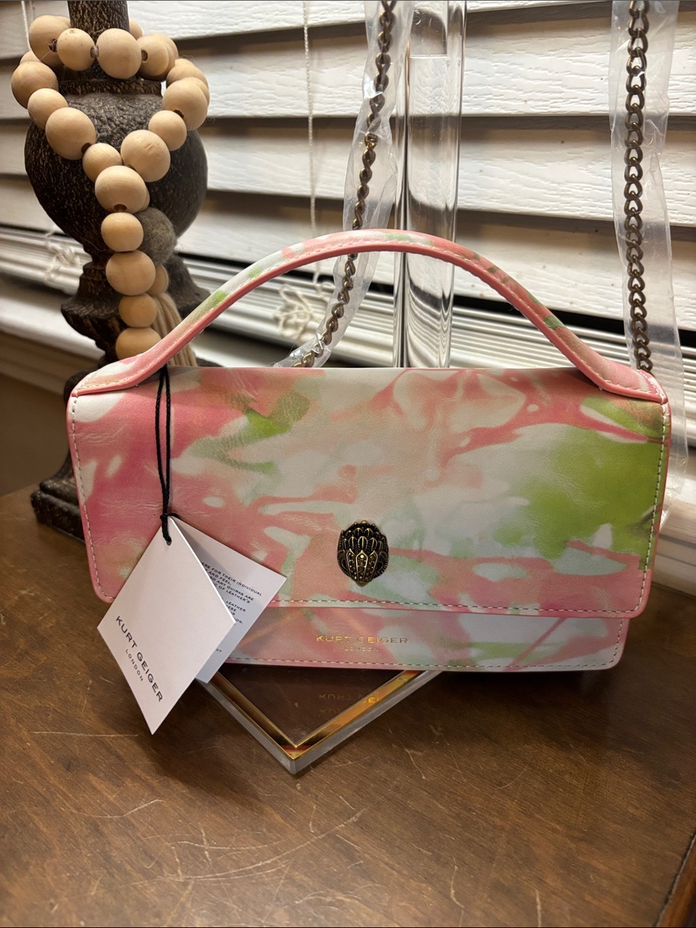 Kurt Geiger London Bond Top Handle Crossbody Bag NWT